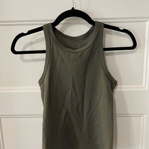 Lululemon Olive Green Women's Align Tank Top